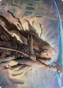 Egon, God of Death Art Card [Art Series: Kaldheim] 24