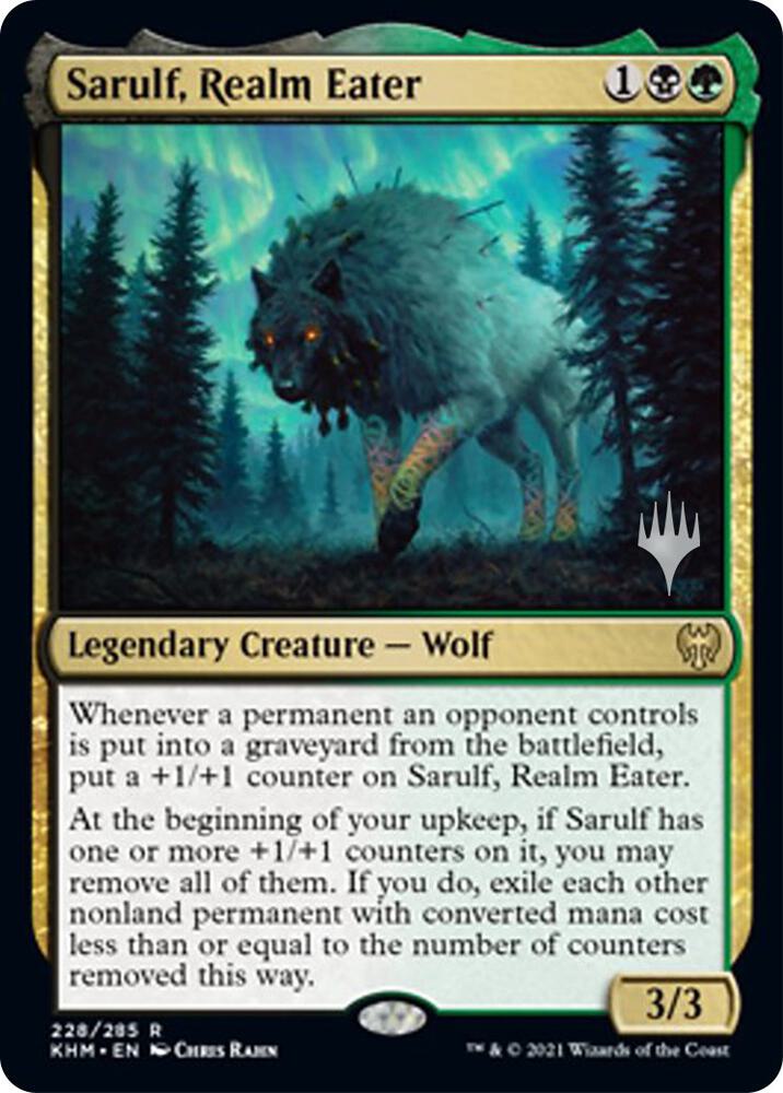 Sarulf, Realm Eater [Promo Pack: Kaldheim] 228