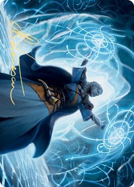 Frost Augur Art Card (Gold-Stamped Signature) [Art Series: Kaldheim] 14