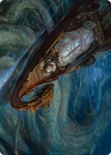 Funeral Longboat Art Card [Art Series: Kaldheim] 68