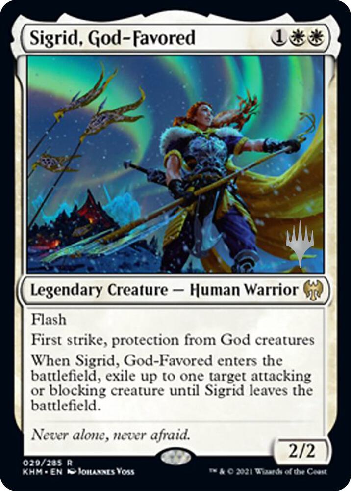Sigrid, God-Favored [Promo Pack: Kaldheim] 29