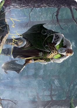 Fynn, the Fangbearer Art Card (Gold-Stamped Signature) [Art Series: Kaldheim] 44