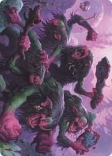 Hagi Mob Art Card [Art Series: Kaldheim] 36