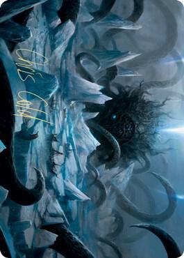 Icebreaker Kraken Art Card (Gold-Stamped Signature) [Art Series: Kaldheim] 15
