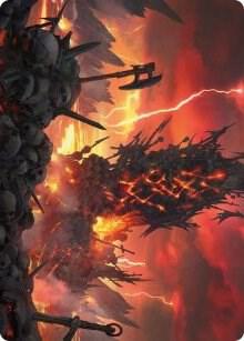 Immersturm Skullcairn Art Card [Art Series: Kaldheim] 71
