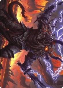 Kardur, Doomscourge Art Card [Art Series: Kaldheim] 57