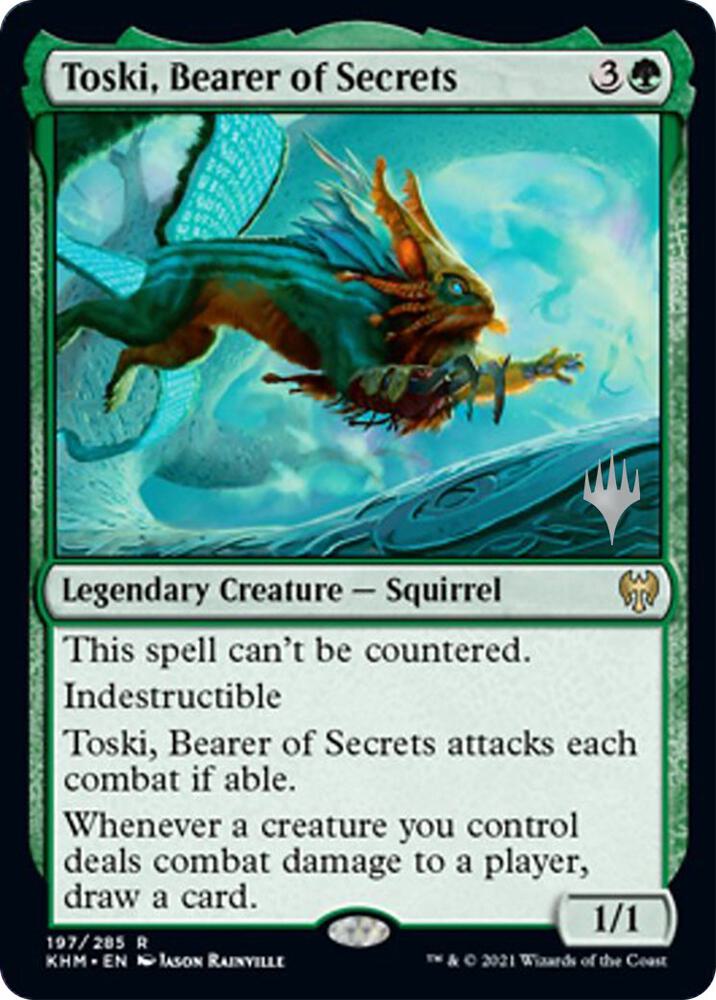 Toski, Bearer of Secrets [Promo Pack: Kaldheim] 197