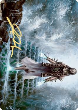 Karfell Harbinger Art Card (Gold-Stamped Signature) [Art Series: Kaldheim] 17