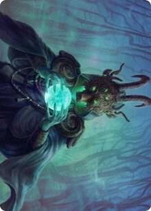 Masked Vandal Art Card [Art Series: Kaldheim] 49