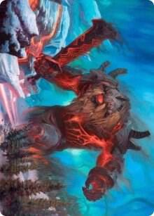 Quakebringer Art Card [Art Series: Kaldheim] 37