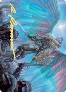 Resplendent Marshal Art Card (Gold-Stamped Signature) [Art Series: Kaldheim] 4
