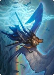 Righteous Valkyrie Art Card [Art Series: Kaldheim] 6