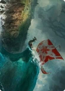 Run Ashore Art Card [Art Series: Kaldheim] 19