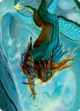 Toski, Bearer of Secrets Art Card (Gold-Stamped Signature) [Art Series: Kaldheim] 52