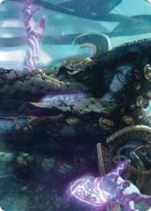 Valki, God of Lies Art Card [Art Series: Kaldheim] 28