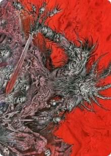 Varragoth, Bloodsky Sire Art Card [Art Series: Kaldheim] 78