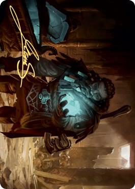 Vault Robber Art Card (Gold-Stamped Signature) [Art Series: Kaldheim] 40