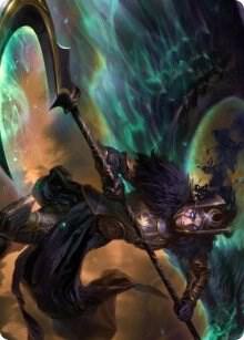 Vengeful Reaper Art Card [Art Series: Kaldheim] 29