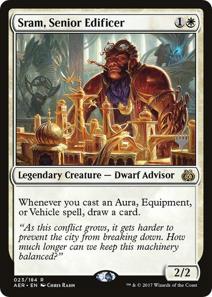 Sram, Senior Edificer [Promo Pack: Kaldheim] 23