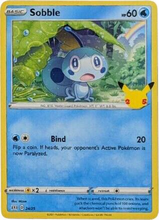 Sobble - 24/25 [McDonald's 25th Anniversary Promos] 024/025