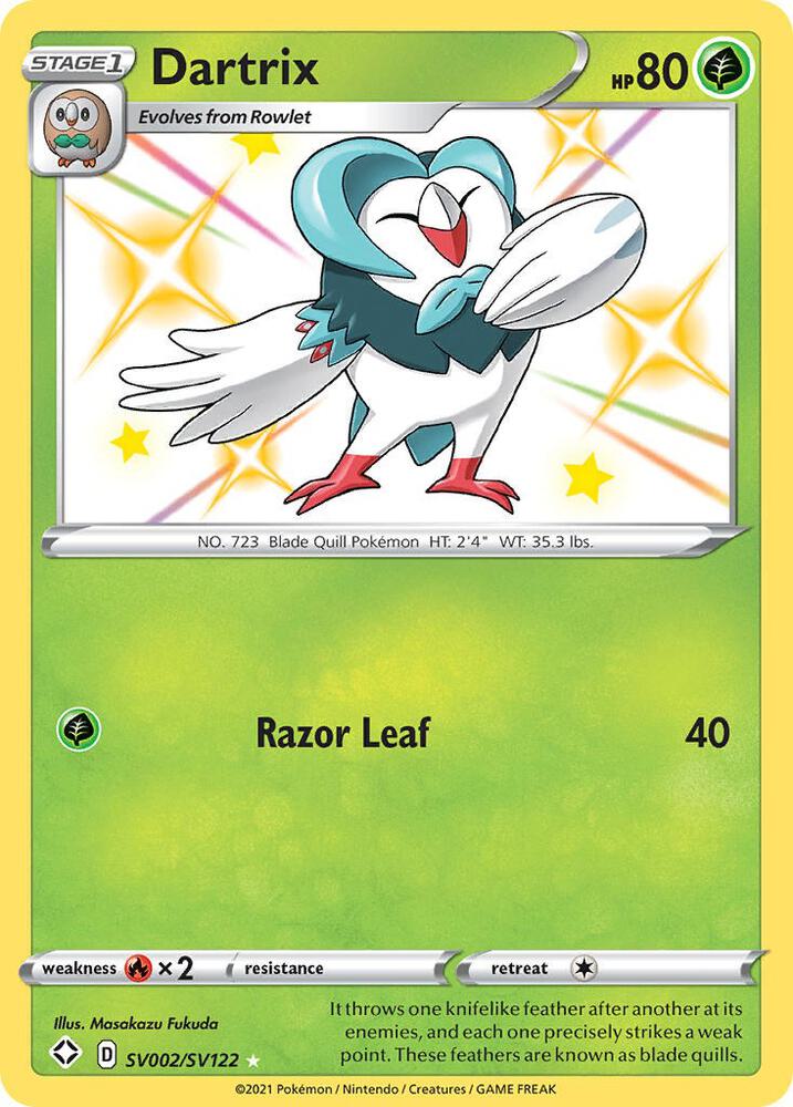 Dartrix [Shining Fates: Shiny Vault] SV002/SV122