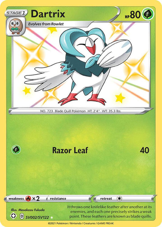 Dartrix [Shining Fates: Shiny Vault] SV002/SV122