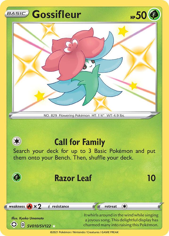 Gossifleur [Shining Fates: Shiny Vault] SV010/SV122