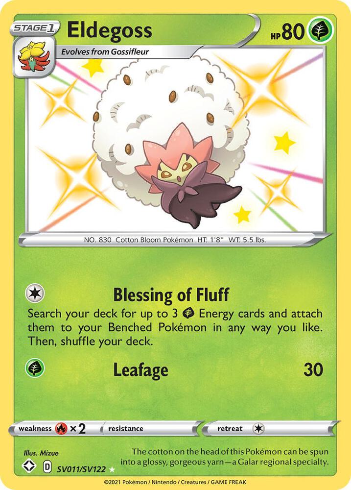 Eldegoss [Shining Fates: Shiny Vault] SV011/SV122