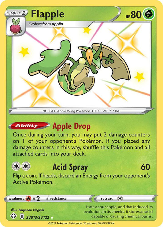 Flapple [Shining Fates: Shiny Vault] SV013/SV122