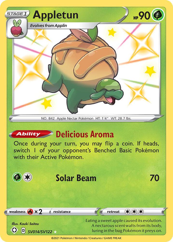 Appletun [Shining Fates: Shiny Vault] SV014/SV122