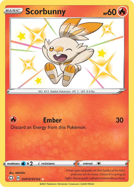 Scorbunny [Shining Fates: Shiny Vault] SV015/SV122