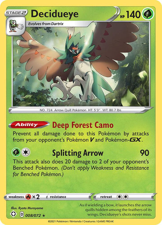 Decidueye [Shining Fates] 008/072
