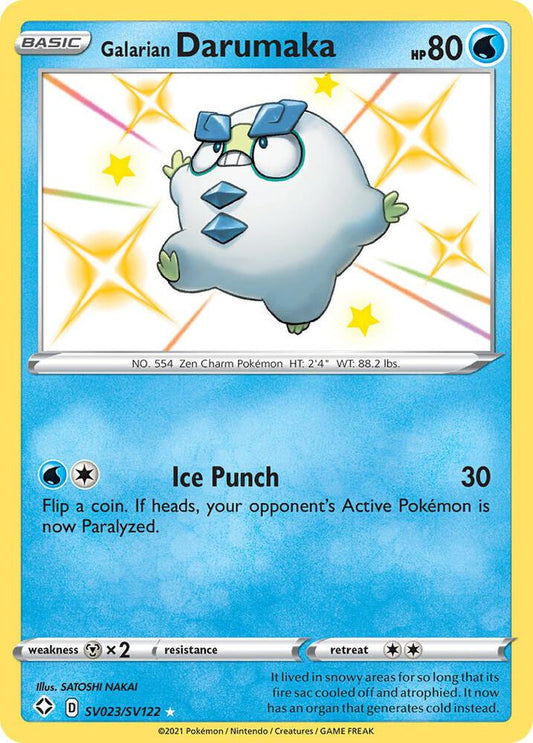 Galarian Darumaka [Shining Fates: Shiny Vault] SV023/SV122