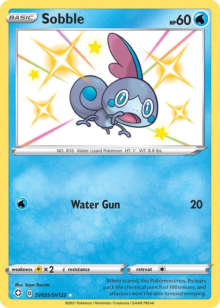 Sobble [Shining Fates: Shiny Vault] SV025/SV122