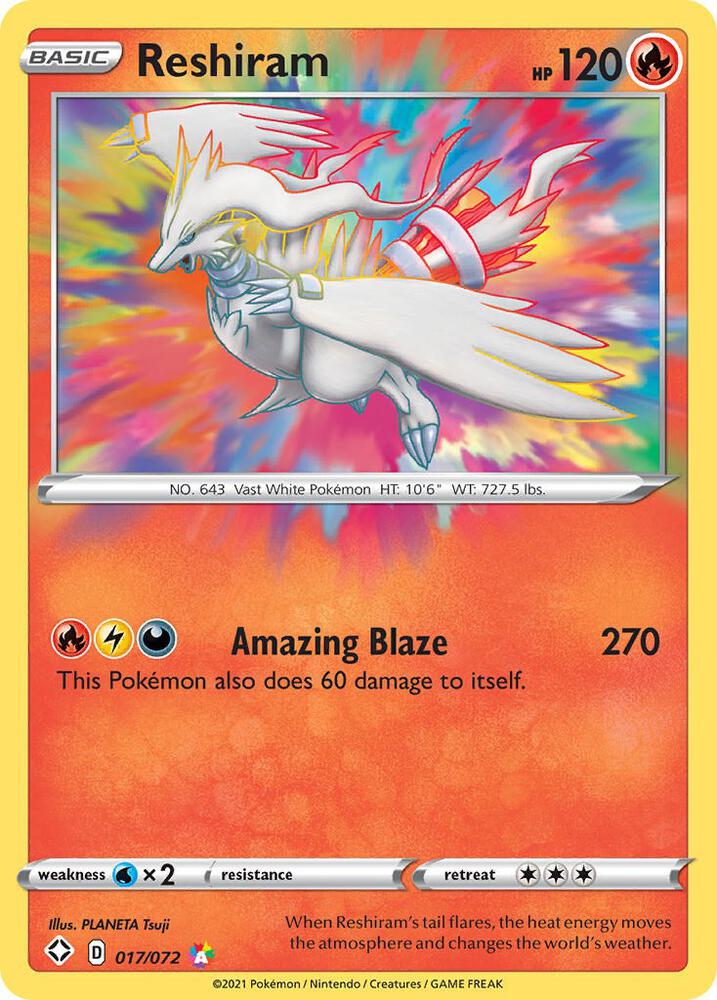 Reshiram [Shining Fates] 017/072