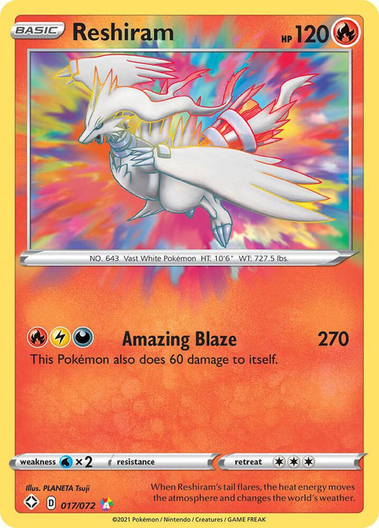 Reshiram [Shining Fates] 017/072