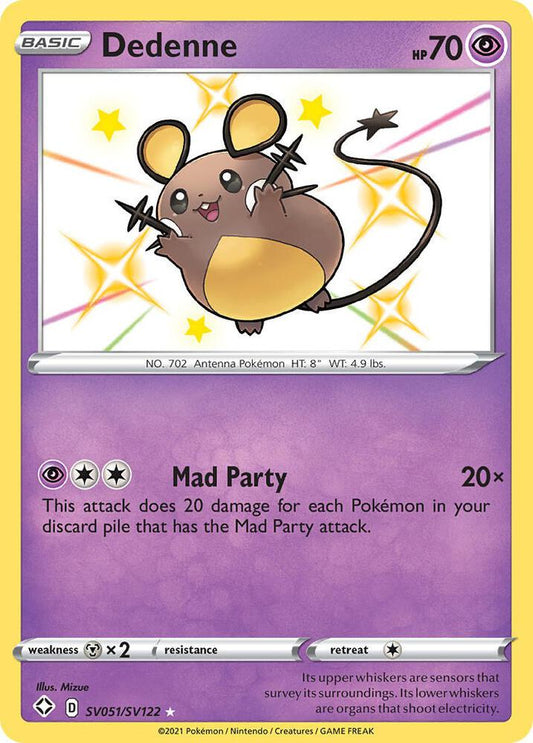 Dedenne [Shining Fates: Shiny Vault] SV051/SV122
