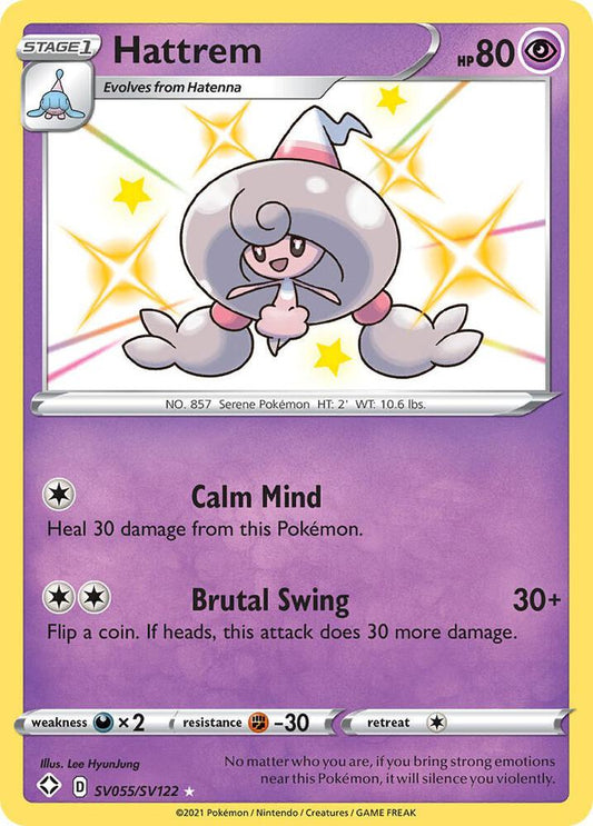 Hattrem [Shining Fates: Shiny Vault] SV055/SV122