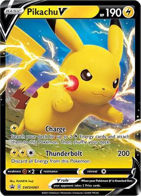 Pikachu V - SWSH061 [SWSH: Sword & Shield Promo Cards] SWSH061