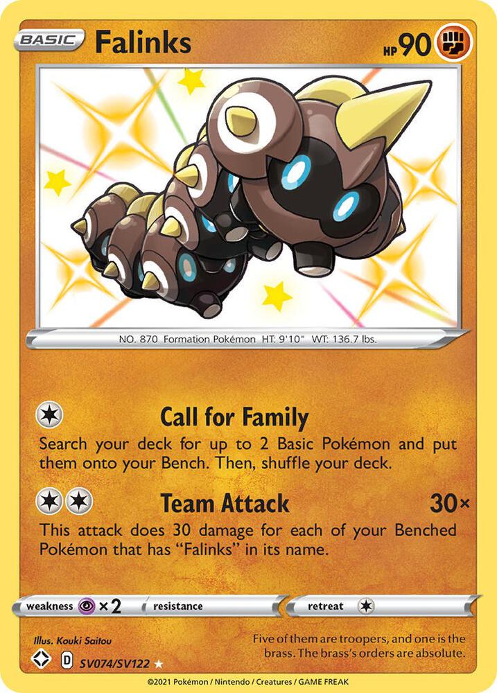 Falinks [Shining Fates: Shiny Vault] SV074/SV122