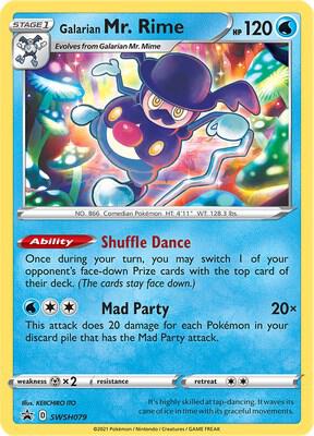 Galarian Mr. Rime - SWSH079 [SWSH: Sword & Shield Promo Cards] SWSH079