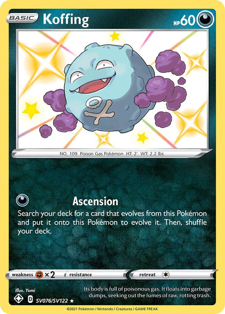 Koffing [Shining Fates: Shiny Vault] SV076/SV122