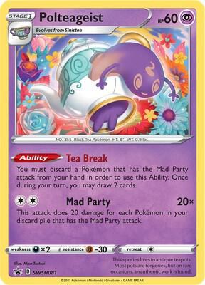 Polteageist - SWSH081 [SWSH: Sword & Shield Promo Cards] SWSH081