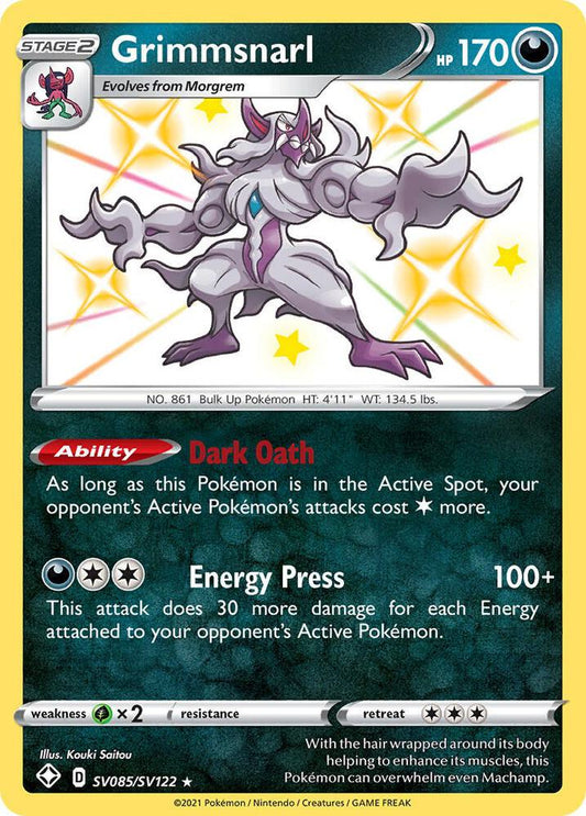 Grimmsnarl [Shining Fates: Shiny Vault] SV085/SV122