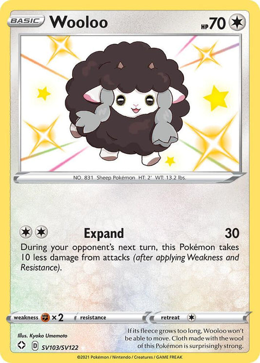 Wooloo [Shining Fates: Shiny Vault] SV103/SV122