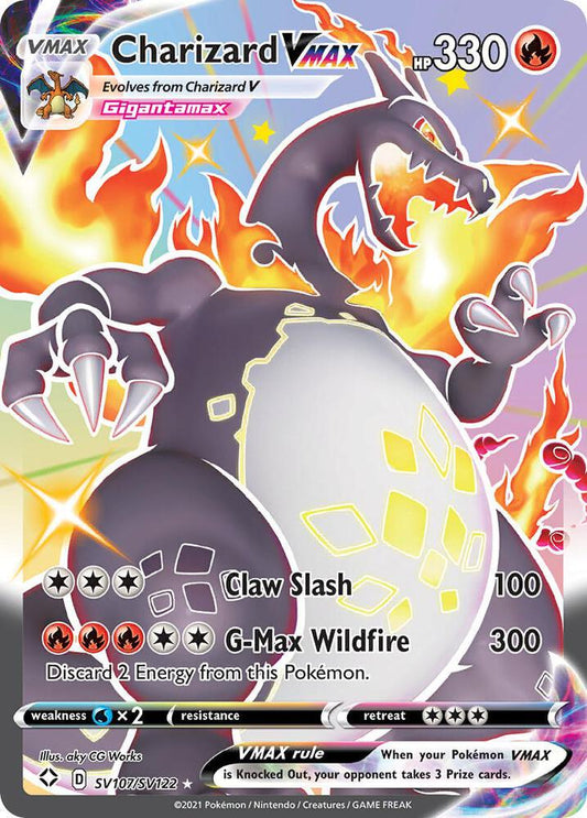 Charizard VMAX [Shining Fates: Shiny Vault] SV107/SV122