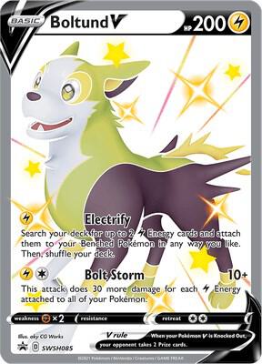 Boltund V - SWSH085 [SWSH: Sword & Shield Promo Cards] SWSH085