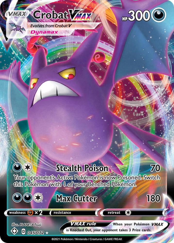Crobat VMAX [Shining Fates] 045/072