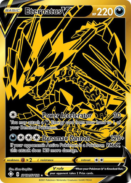 Eternatus V [Shining Fates: Shiny Vault] SV121/SV122