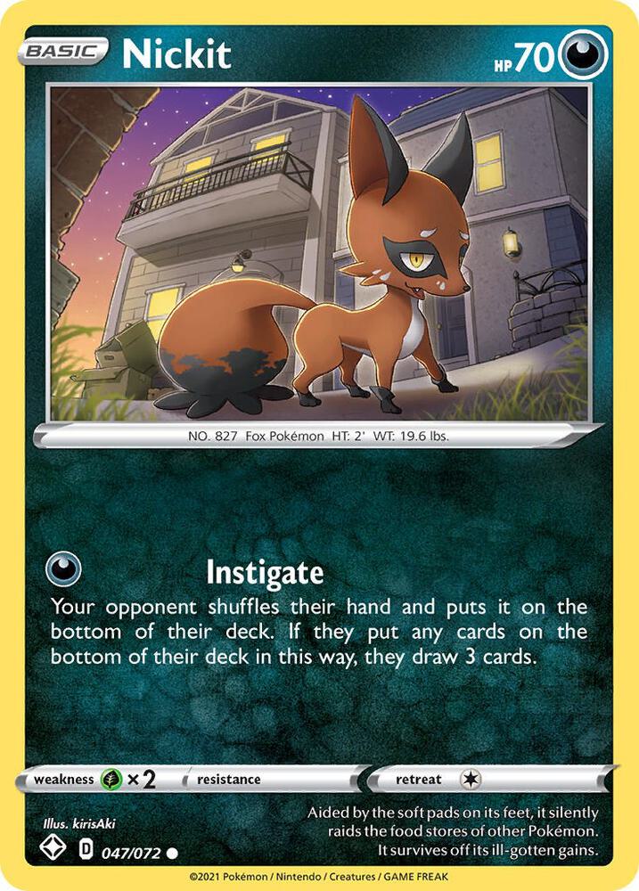 Nickit [Shining Fates] 047/072